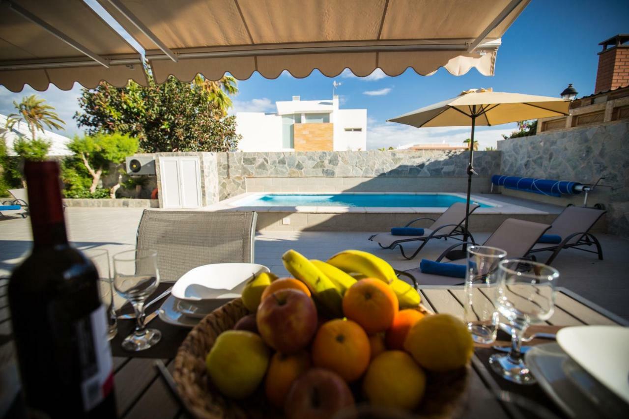 Villa Jandia Modern New Apartment Morro Jable Private Heated Pool Big Terrace And Parking Exterior photo